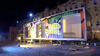 CONTAINER GRAFFITI — BY QUBES