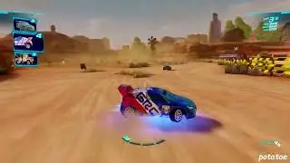 Cars 2: The Video Game | Raoul Caroule - Canyon Run | potatoe