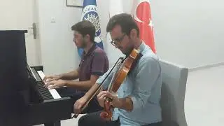 Taghatam Deh piano violin cover