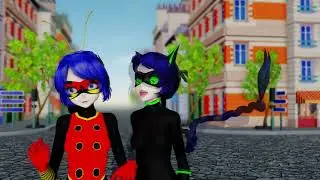 MMD Miraculous Cat kitty cat kitty cat cat