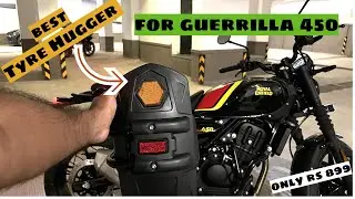 Apni Guerrilla 450 Mein Tyre Hugger Install kara Liya👌✅| Modified Royal Enfield Guerrilla 450