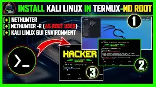 How to install Kali Nethunter In Termux without any error (No Root) by Tagda Coder