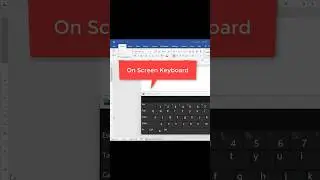 On Screen Keyboard windows 11 l  Laptop me keyboard kaise Laye