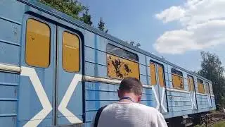 81-740.4 №0295 и 81-714 №9697 в электродепо 