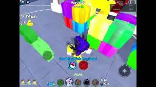 Ep 73 part 2 toilet Tower defense doing the New mode in toilet Tower defense