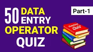 Top 50 MCQ of Excel | Data Entry Operator Quiz | Test Preparation | DEO MCQS | DEO Quiz | Part-1