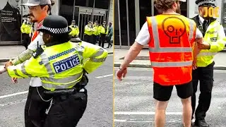 Police arrest Just Stop Oil protesters for slow marching through London