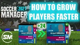 SM2021 HOW TO GROW PLAYERS FASTER | INCREASE PLAYER RATINGS | HOW TO TRAIN PLAYERS.