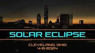 Cleveland Ohio Solar Eclipse Drone Video