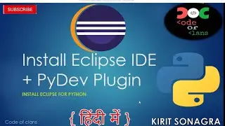 How to Install Eclipse IDE and PyDev Plugin | Run Python Project in Eclipse IDE