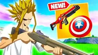 Toshinora Yagi Skin Gameplay - Solo Crown WIN - Quick Weapon Feature - Fortnite Chapter 5 Season 4