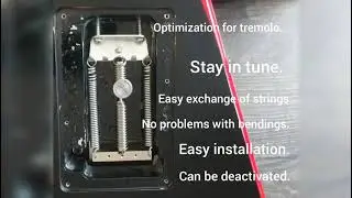 Tremmory. Floyd Rose Stabilisator.