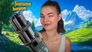 Bullying Fortnite Players with the MINIGUN