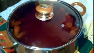Независимость яблок от кастрюли.