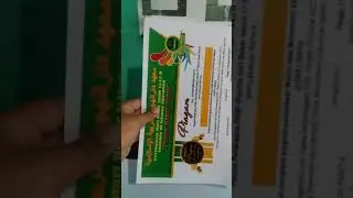 CARA MEMBERIKAN NAMA DI SERTIFIKAT ATAU PIAGAM YANG SUDAH TERCETAK ATAU YANG SUDAH JADI