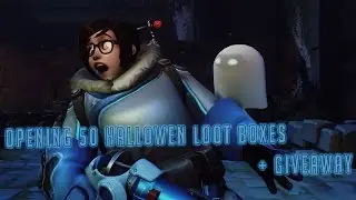 Overwatch: Opening 50 Halloween Loot Boxes(plus giveaway)