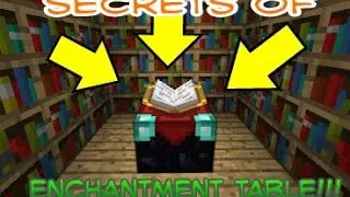 HOW TO INCREASE THE POWER OF ENCHANTMENT TABLE!!!!