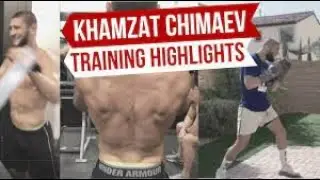 khamzat chimaev mma training highlights 2022