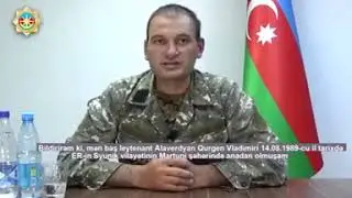 армянский диверсант Алавердиян Гурген дают интервью Հարցված են Ալավերդյան Գուրգեն Վլադիմիրին