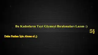 Bu Kadınlar Tayt Giymemeli :)