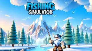ROBLOX FISHING SIMULATOR | NEW VIKING ISLAND | ❄️🦈