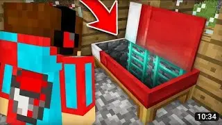 Я НАШЁЛ ТАЙНЫЙ ПРОХОД ВНУТРИ КРОВАТИ В МАЙНКРАФТ _ Компот Minecraft