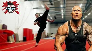 Motivational Tricking - Martial arts kicking.