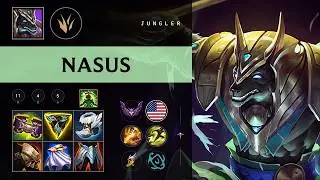 Nasus Jungle vs Shyvana - NA Master Patch 26.09