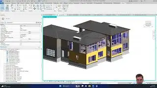 Revit Tutorial - Splitting Wall into two separate elements Ext. / Int.