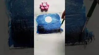 easy scenery painting/acrylic painting 