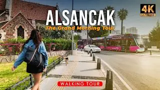 IZMIR ALSANCAK 🇹🇷 🌅 The Grand Morning Tour & City Awakening | 4K 50FPS ASMR Walking Tour