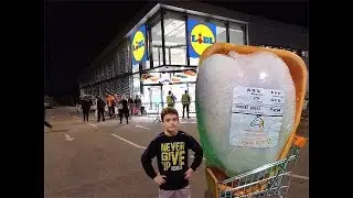 Lidl - DEČAK KUPIO NAJVEĆE PILE !!!