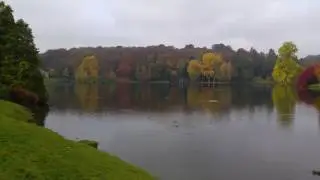 Stourhead, UK, Lake, Autumn, 2016 - 4K