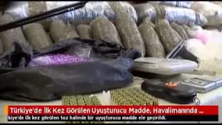 Türkiye'de İlk Kez Görülen Uyuşturucu Madde, Havalimanında Ele Geçirildi