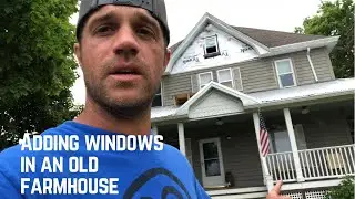 Adding windows in an Old House Attic