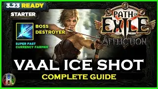[PoE 3.23] LEAGUE STARTER  - VAAL ICE SHOT DEADEYE - PATH OF EXILE AFFLICTION - POE BUILDS