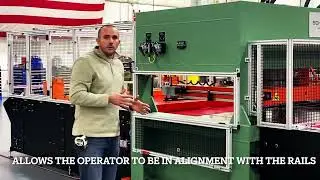 Freeman Schwabe Quick Die Change Demonstration on an Industrial Cutting Press