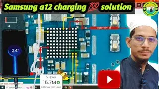 Samsung A 12 charging problem 💯 solution 🔥 fake charging charging error