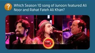Which Season 10 song of Junoon featured Ali Noor and Rahat Fateh Ali Khan