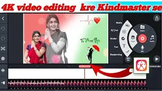 How To Make Tranding WhatsApp Status | Kindmaster se video editing kese kre in hindi