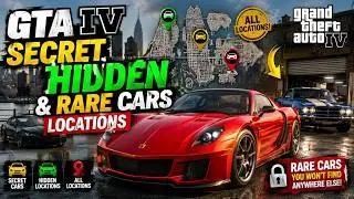GTA 4 - Rare Cars and Vehicles *2024*