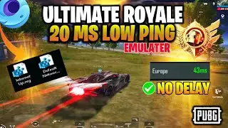 PUBG Mobile GameLoop - Fix Ultimate Royale  Ping & Matchmaking Issue (100% Working)