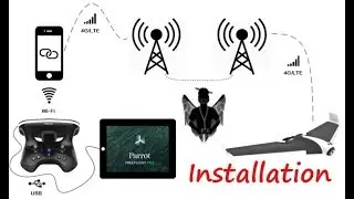 Tutorial Install SoftMod Uavpal Step-by-Step Parrot Disco 4G/LTE Unlimited Range