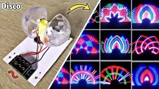 Disco Light || How To Make Disco Light At Home || 2 in 1 Light