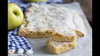 BISCOTTONI ALLE MELE 🍎  #pastafrolla con le #mele #crostata #lericettedigessica