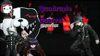 Quadruple quarrel but it's Danganronpa V3 characters