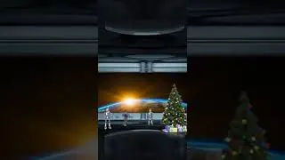 Annimationsvideo - Roboter feiern auf Ihrem Raumschiff Weihnachten