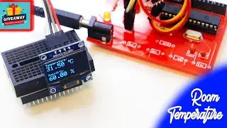 Room Temperature and Humidity Monitor Device using OLED and DHT Sensor | JLCPCB