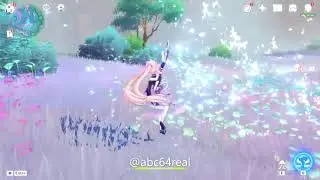 Skill and animations showcase 5* kokomi hydro catalyst (credit:abc64real) | Genshin impact