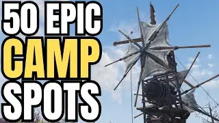50 EPIC Camp Spots! | Fallout 76 Best Camp Locations 2023